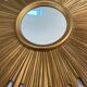 Large sun mirror from the 50s/60s