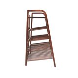 Scandinavian beech magazine rack, Sweden, 1960