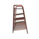 Scandinavian beech magazine rack, Sweden, 1960