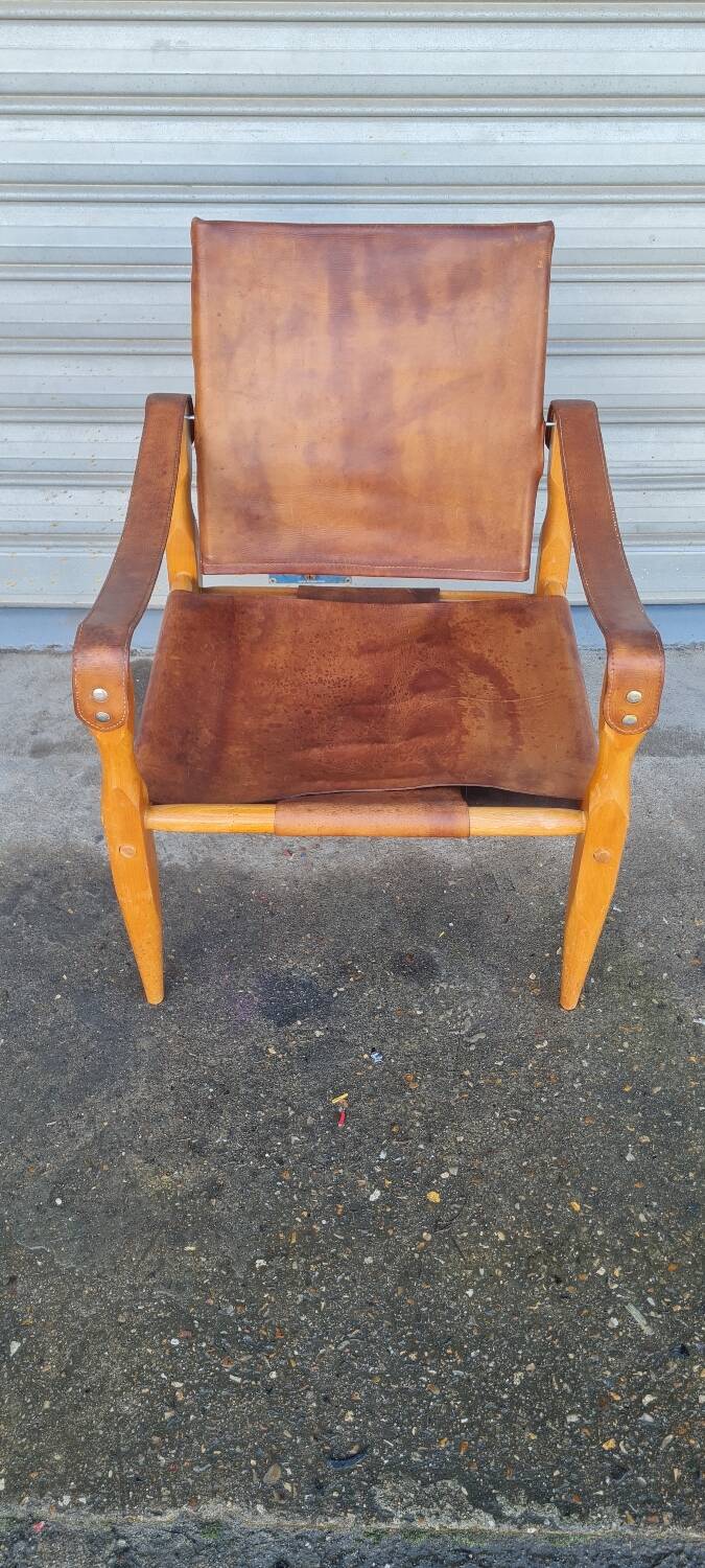 Safari armchair by Wilhelm Kienzle 1960