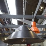 Bekaert large metal saucer pendant lamps