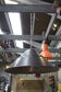 Bekaert large metal saucer pendant lamps