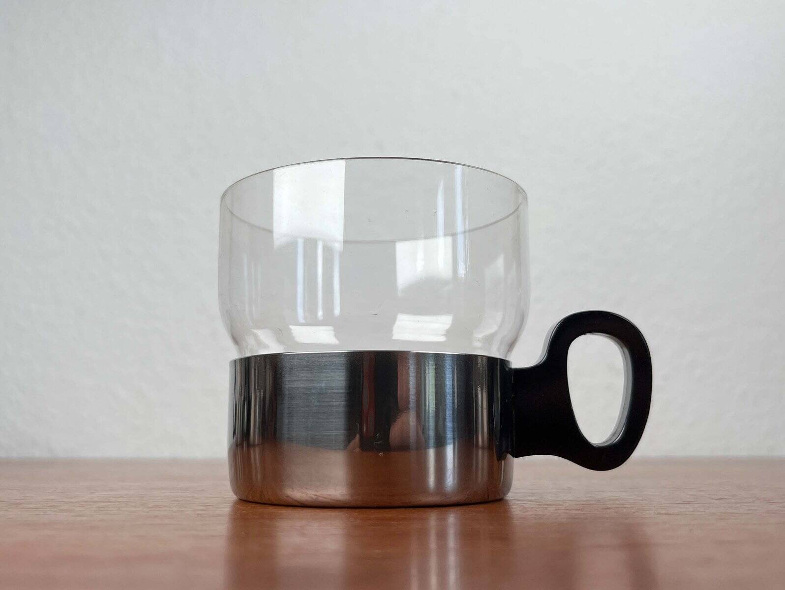 Ensemble de verres à thé et plateau allemands du milieu du siècle moderne de WMF, années 1960, lot de 7