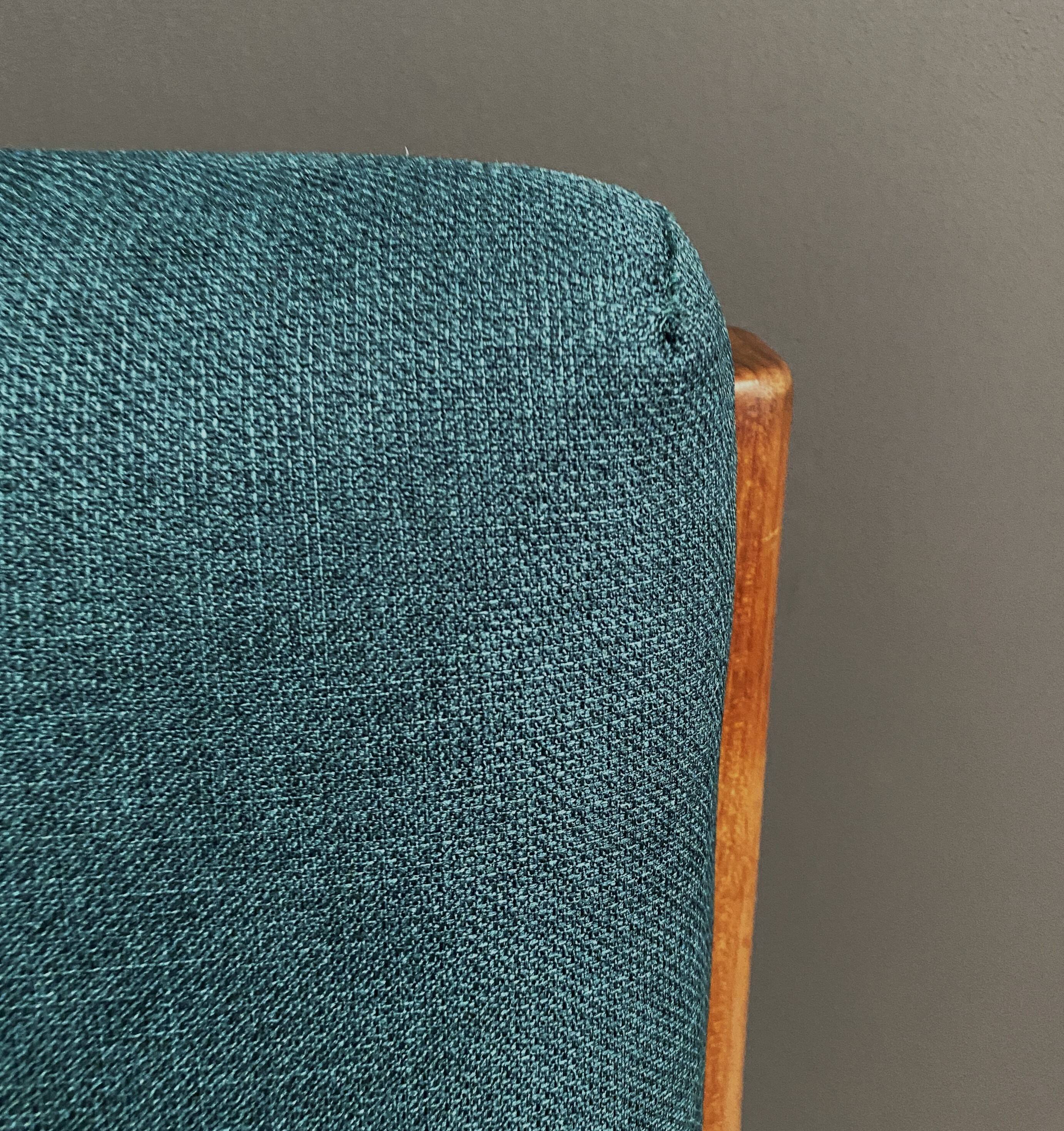 Set Teak Danish chairs by Jull Kristensen 1960s