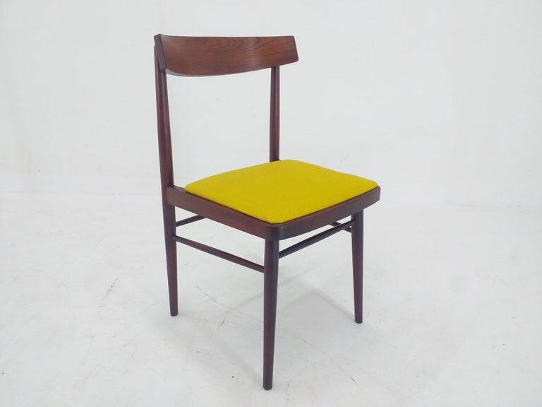 Set of Five Mid Century Dining Chairs, Denmark, 1970s