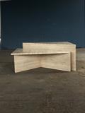 Travertine Table 1980