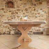 Table de ferme en chêne