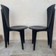 Pair of Calligaris chairs from the 1980s.