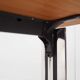 Bureau en palissandre, années 1970, design danois, production : Danemark