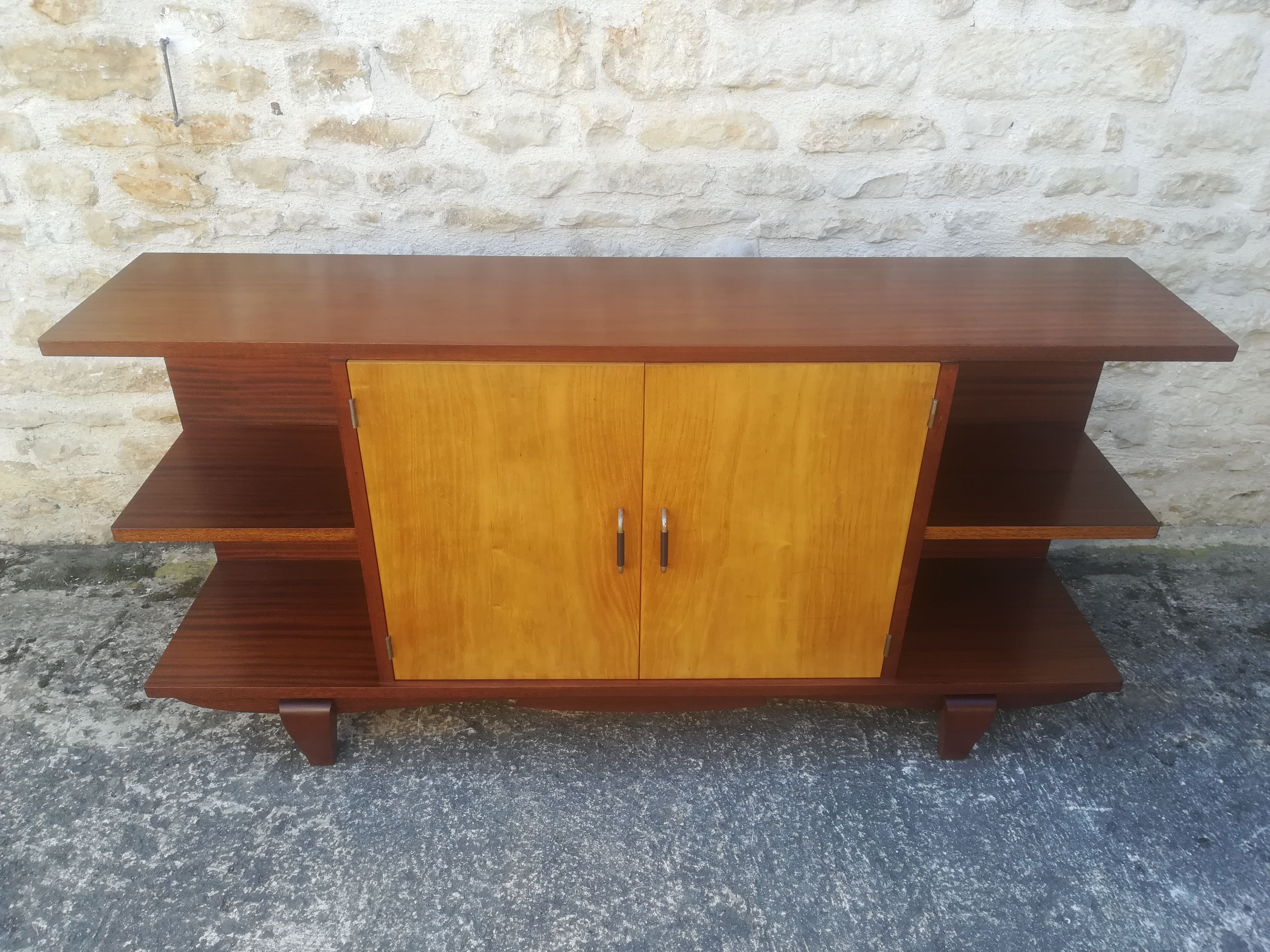 Vintage two-door enfilade