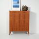 Swedish teak tallboy by Treman