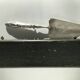 Cake or pie server 19th century silver metal engraved punch