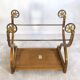 Beautiful pair of vintage teak tables – Serving table - Benoit-Guyot Lyon