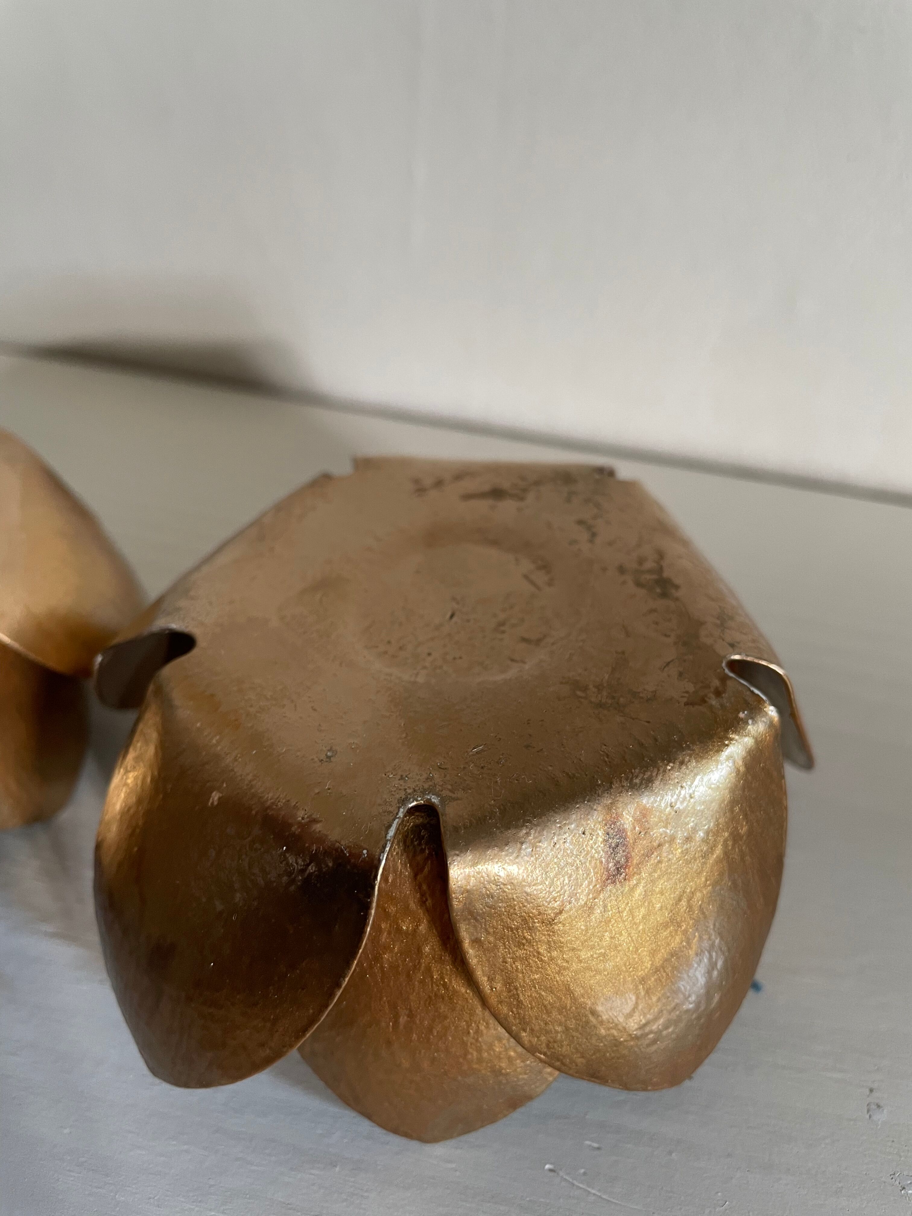 Water lily candlesticks