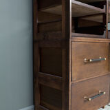Vintage haberdashery cabinet - 12 trays, 4 drawers