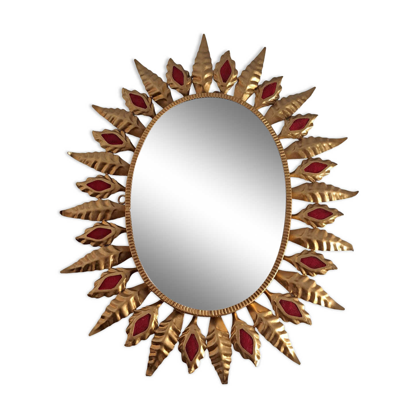 Vintage sun mirror