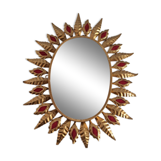 Vintage sun mirror