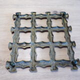 Brass bamboo imitation flat bottom