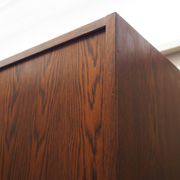 Oak wardrobe, Danish design, 1970s, manufactured by Tage Mogensen