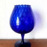 Lot optical vases Empoli vintage