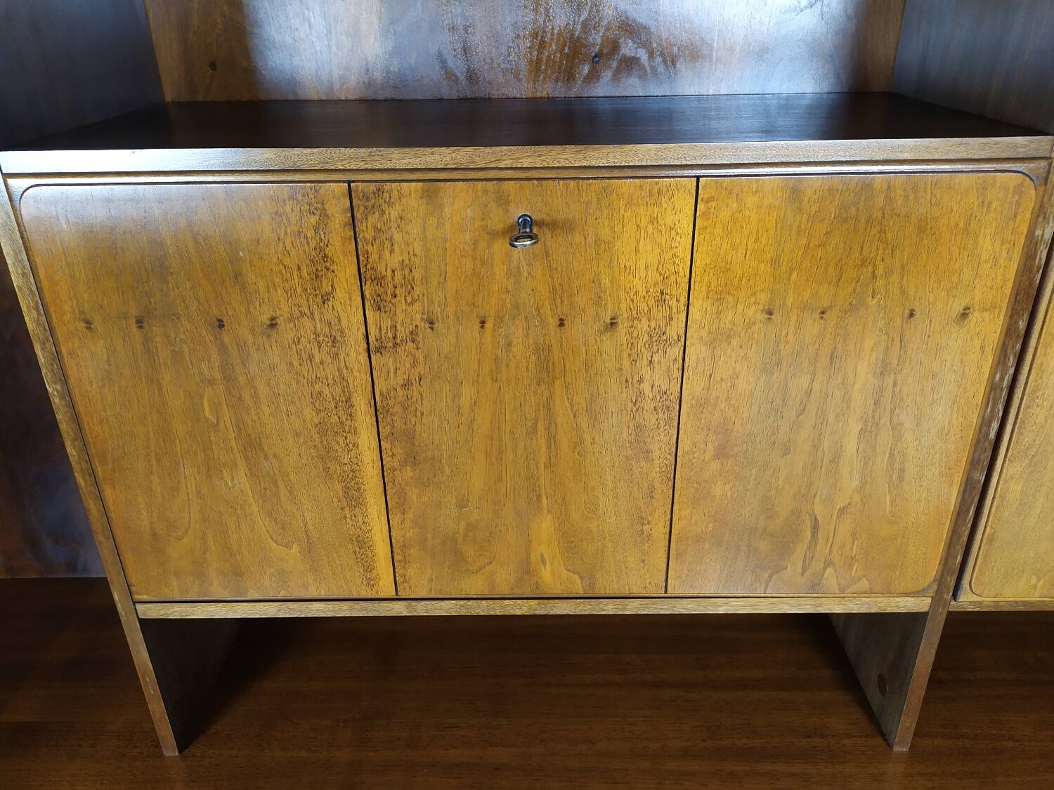 Vintage bookcase jacques hauville