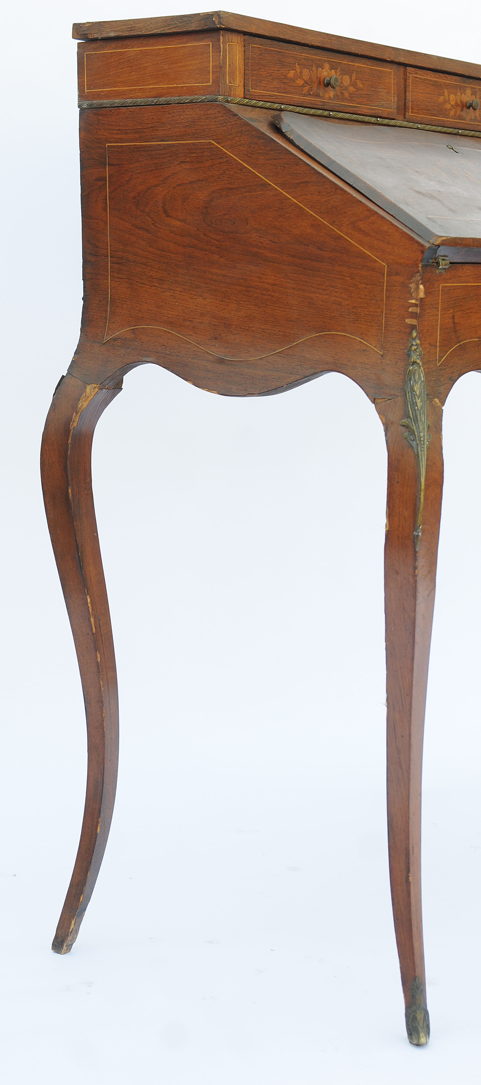 Writing desk in marquetry