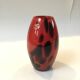 Vase cristal de Paris rouge