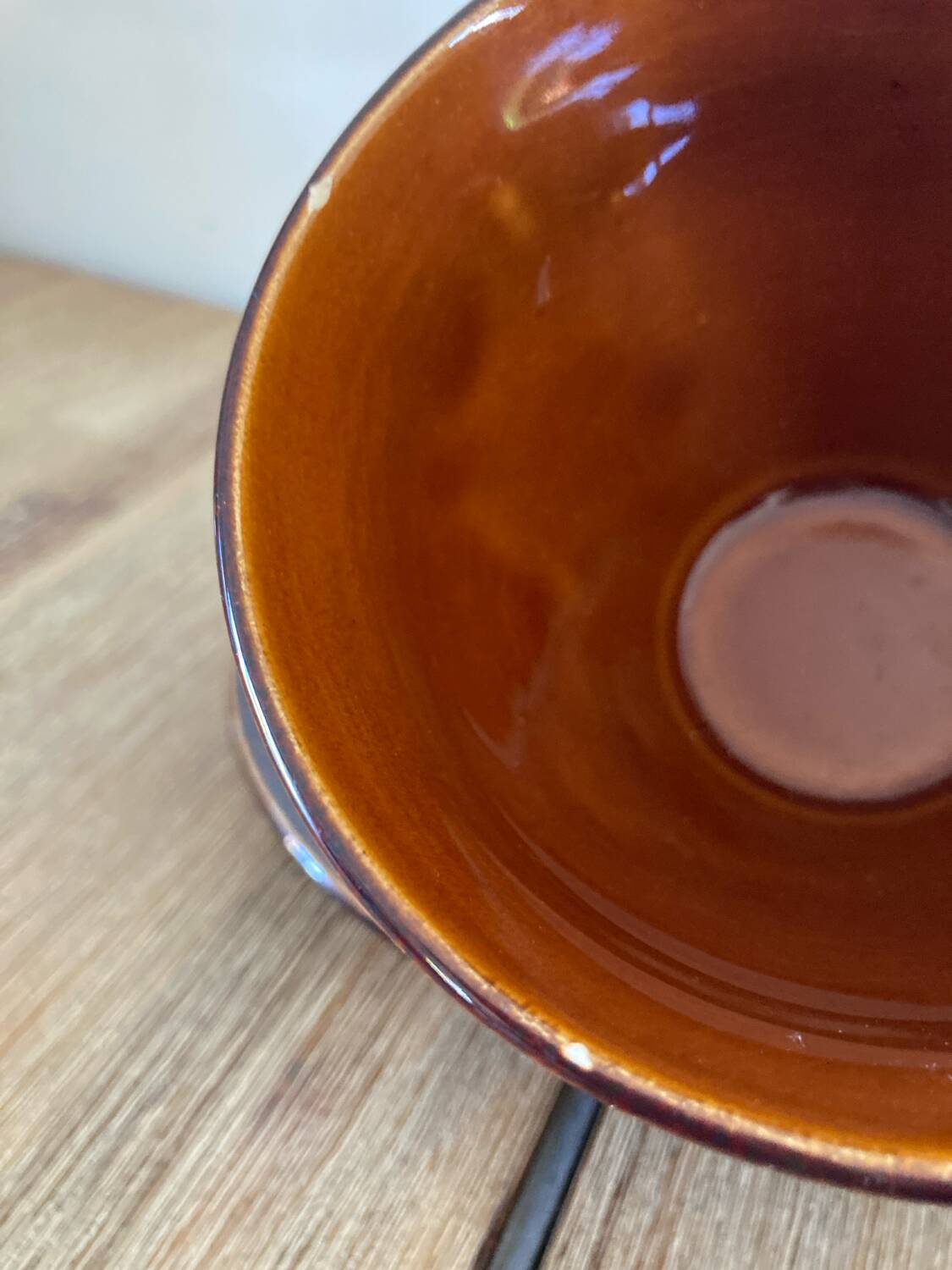 Luneville Badonviller earthenware cup and saucer