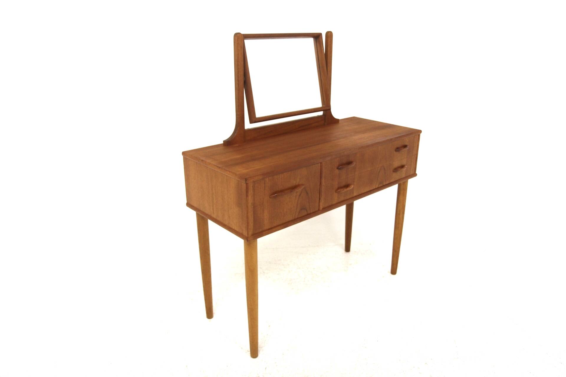 Coiffeuse scandinave en teck, Suède, 1960