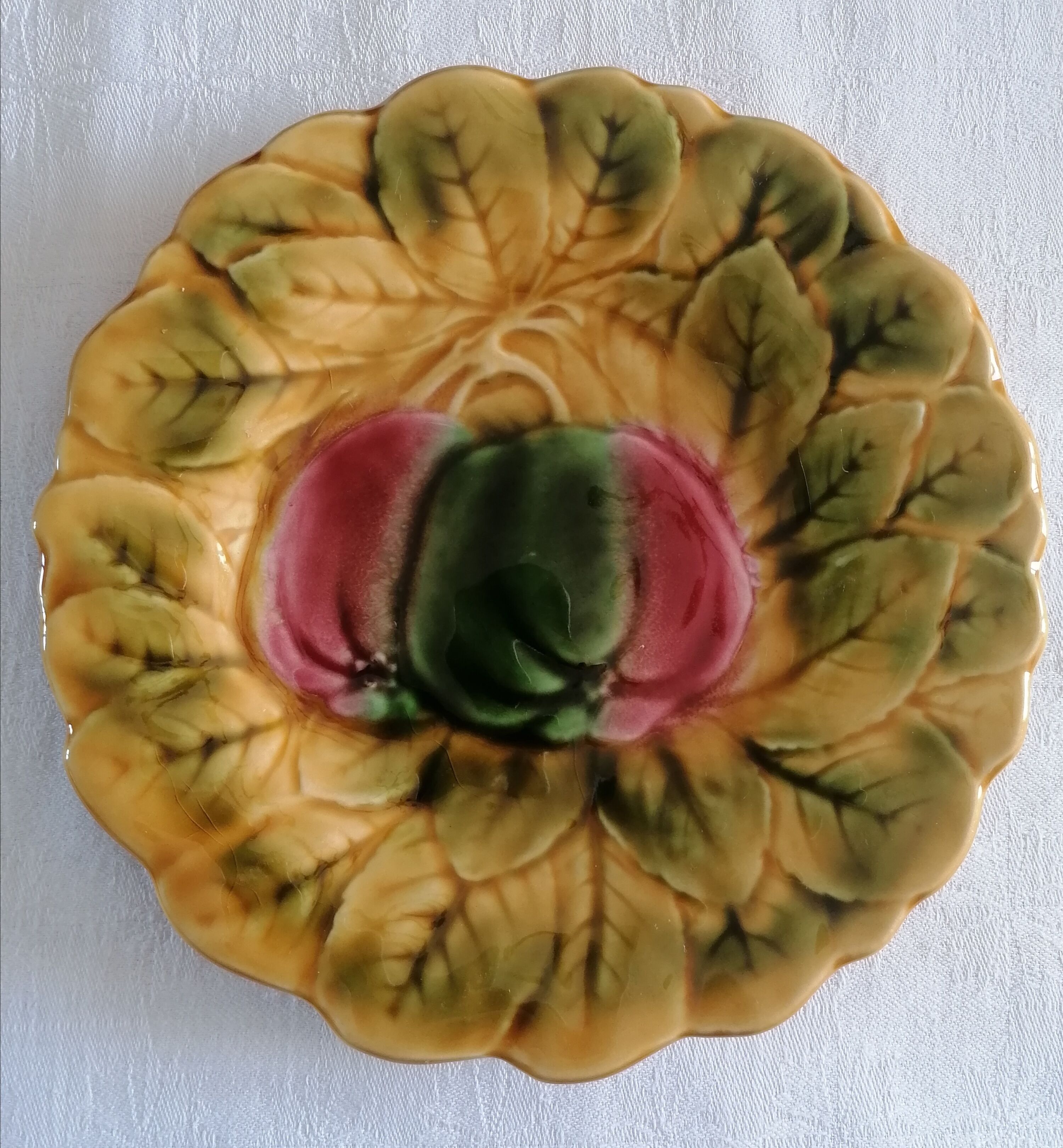 Sarreguemines slurry plates