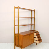 Sideboard bookcase with pull-out desk