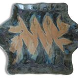 Tray in stoneware