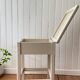 VINTAGE Beige Stool Chest