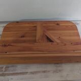 Folding wall table in solid pine .80