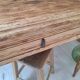 Desk / Side table / Art Deco console in solid wood from the 1930s-1940s