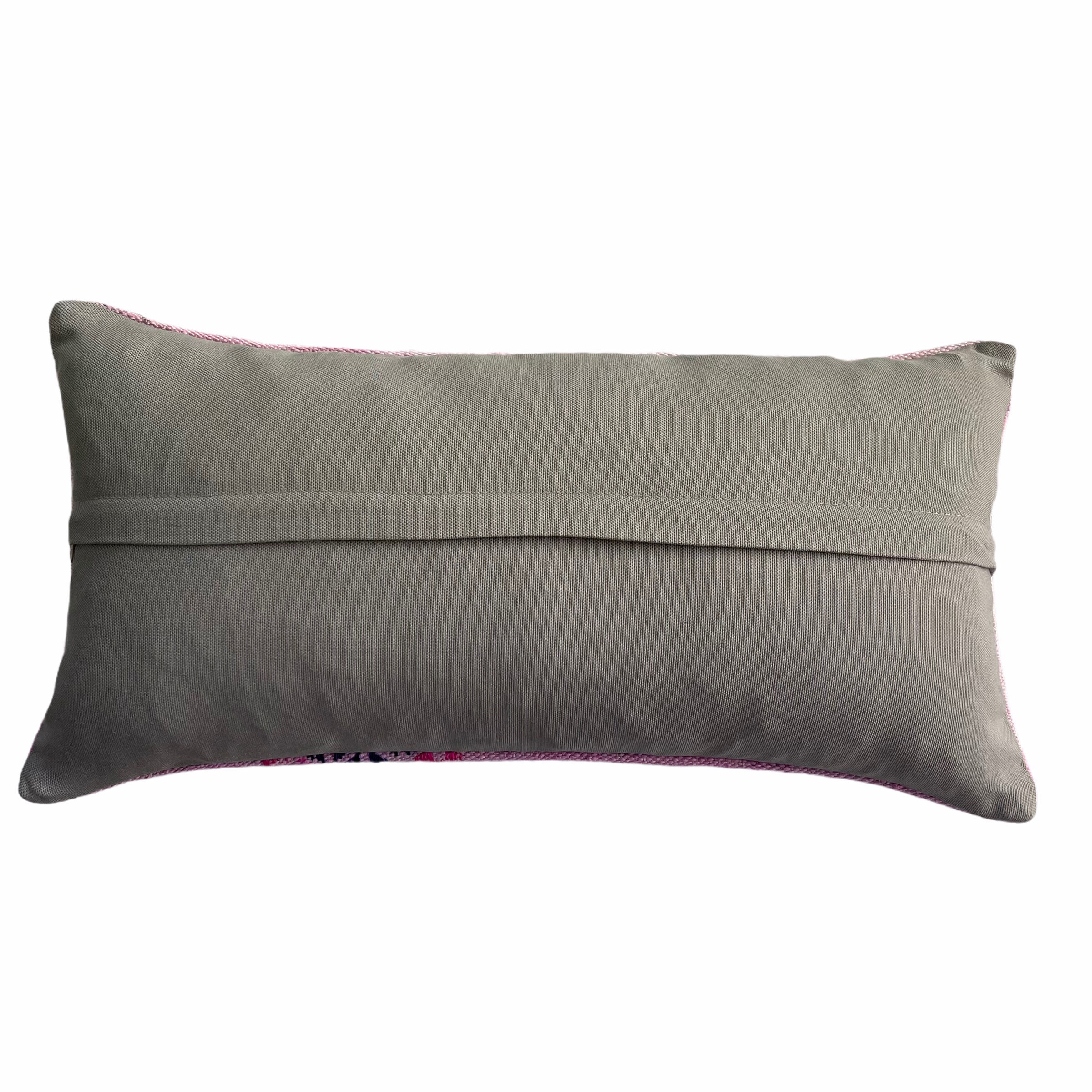 Housse de coussin kilim turc vintage 30 x 60 cm