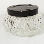 1960s floral round ceiling light