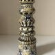 Large André Hourellou Quimper vintage candle holder