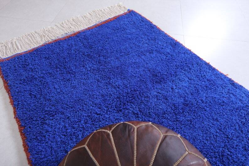 Traditional handmade wool azilal rug 250cmx150cm