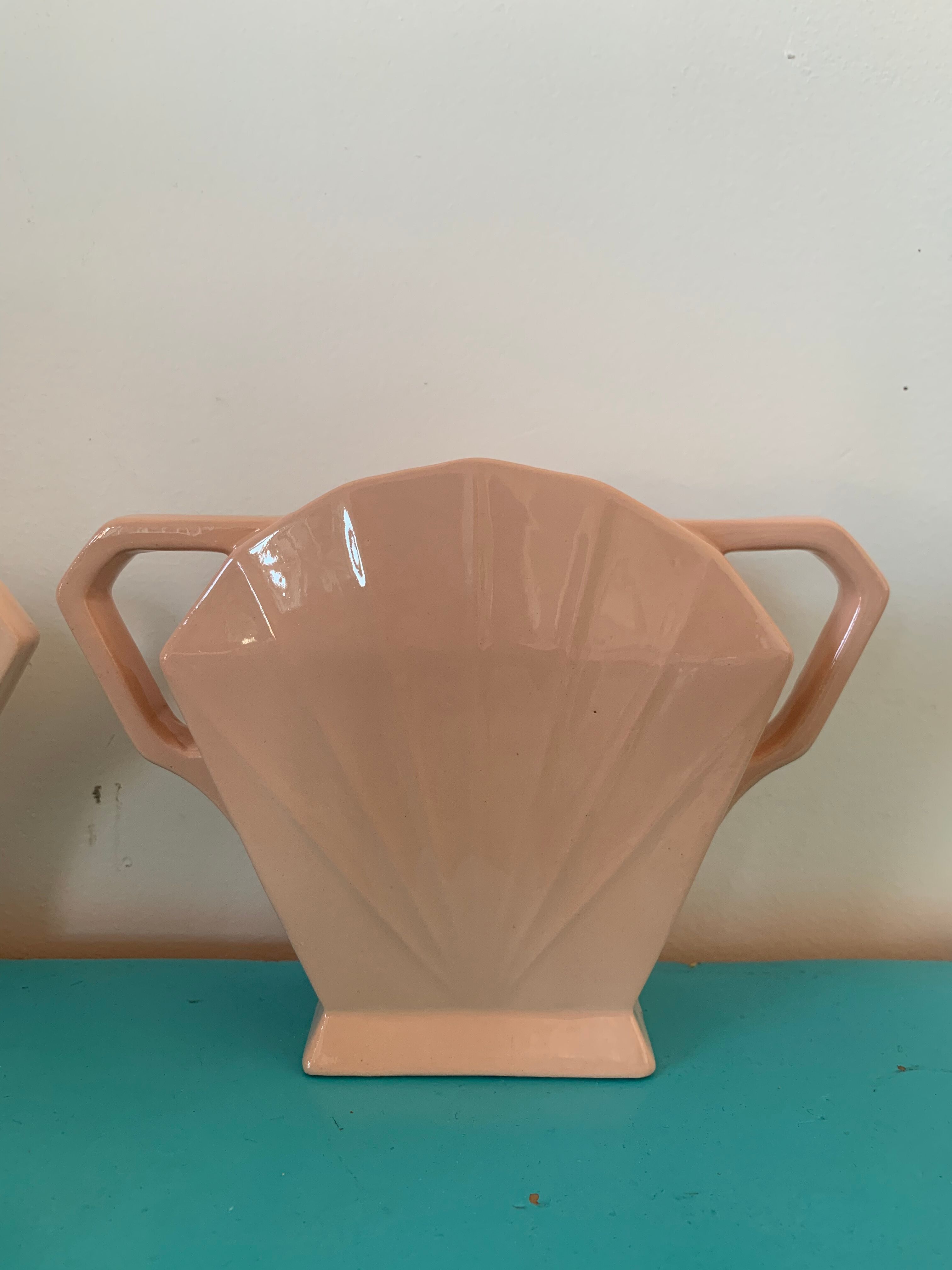 Ensemble vase et pichet art déco