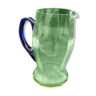 Old uraline blown glass pitcher late nineteenth