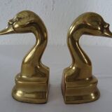2 greenhouse animal books brass bronze duck