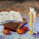 Nature morte à la bougie, Eliane Hurtado