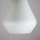 Vintage opaline milk glass pendant lamp