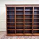 Large Classic English Open Bookcase