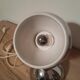 Vintage eye-ball table lamp Goffredo Regiani chrome metal