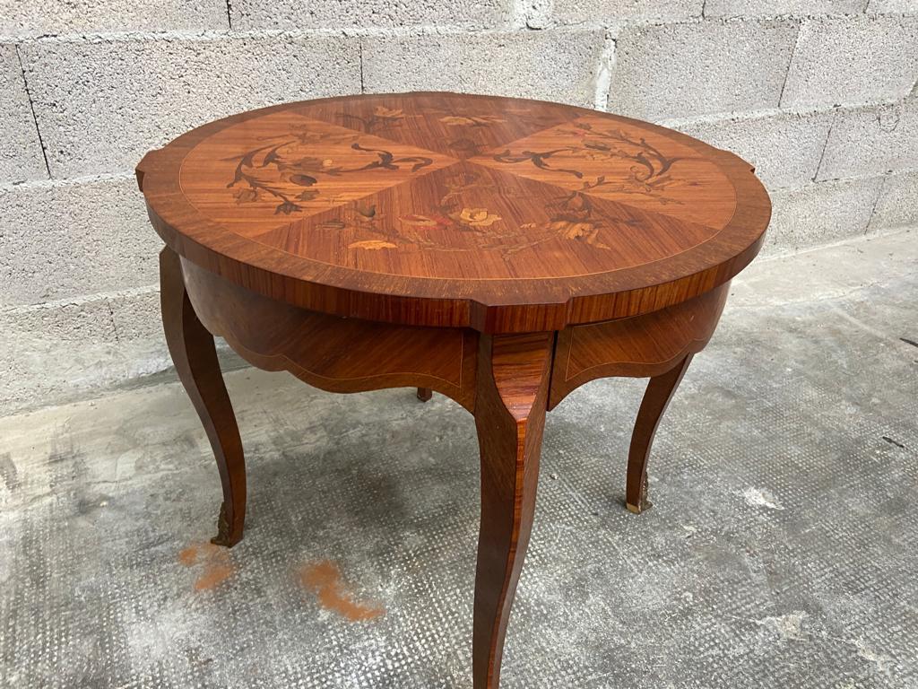 Coffee table style regence rosewood 1960