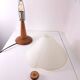 Vintage hem glass lampshade bedside lamp