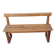 Petit banc en bois déco