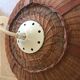 Vintage rattan pendant lamp 38cm